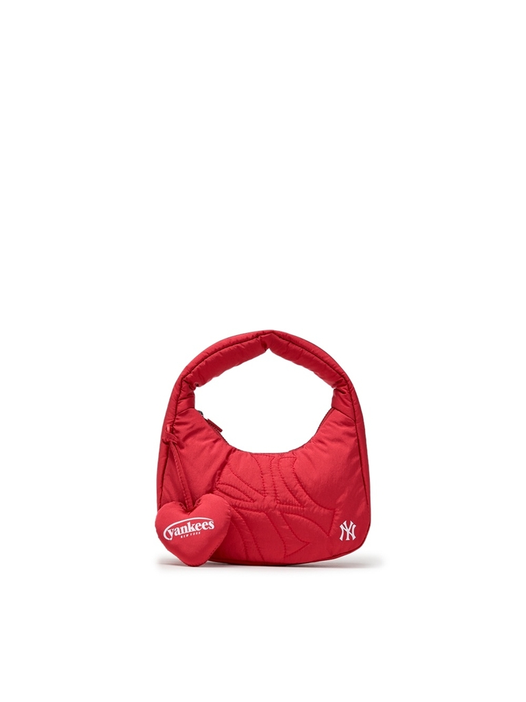 Túi MLB Basic Sporty Stitch Mini Hobo Bag New York Yankees Red