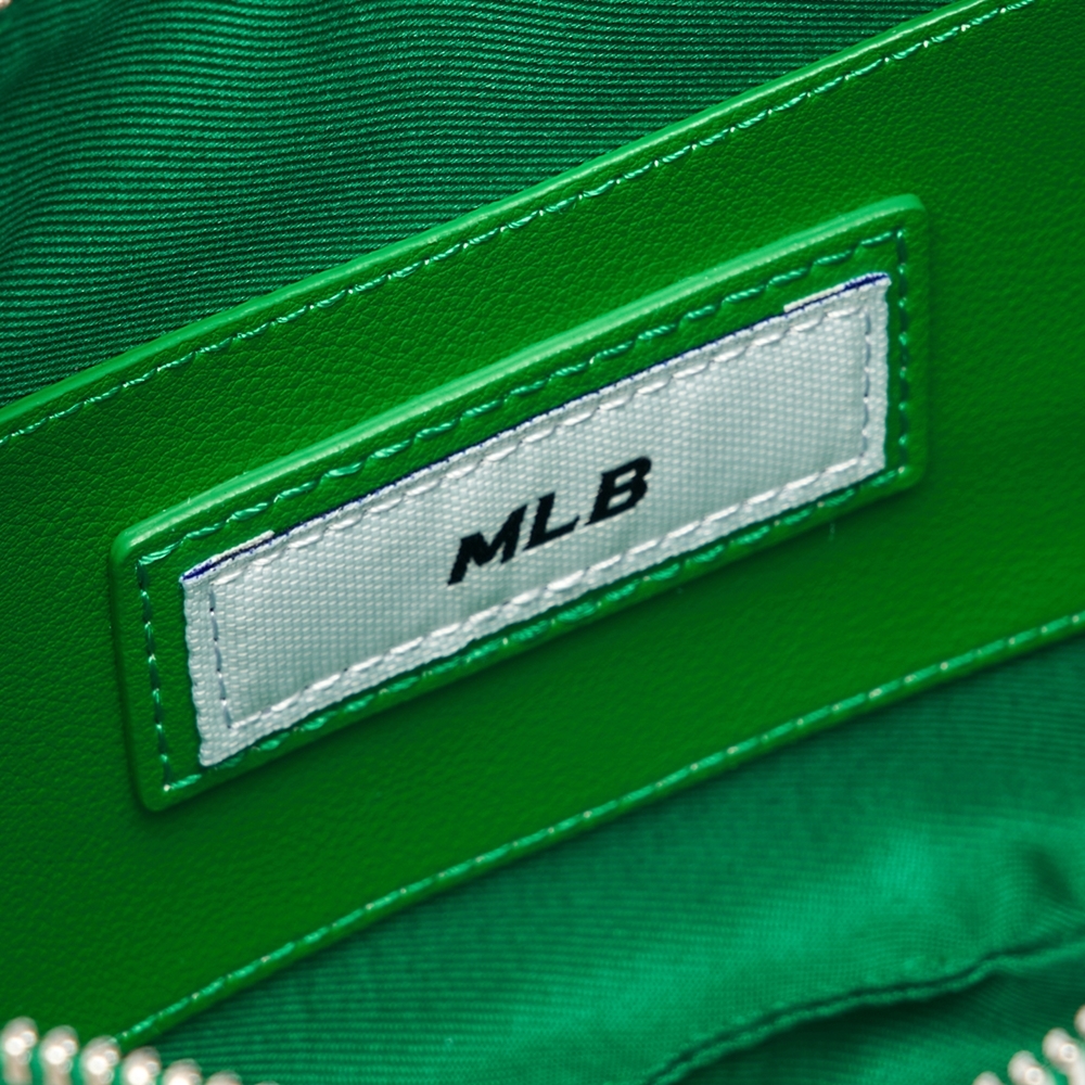 Túi MLB Basic PU Round Mini Crossbody New York Yankees Green