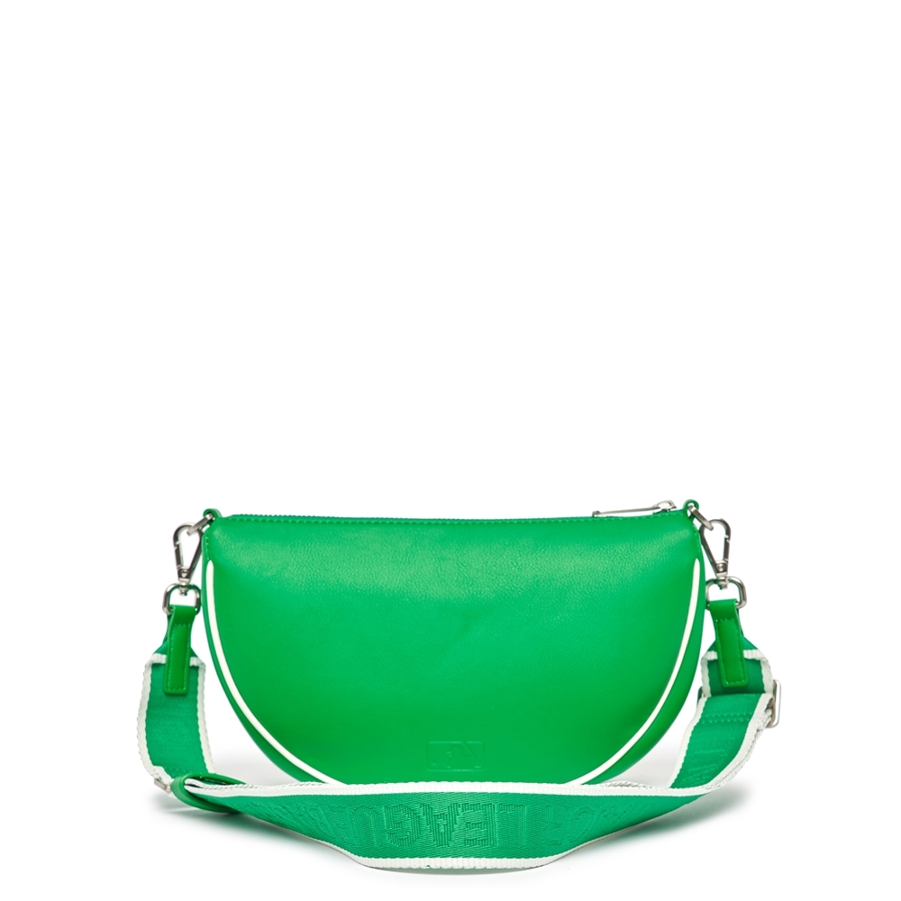 Túi MLB Basic PU Round Mini Crossbody New York Yankees Green