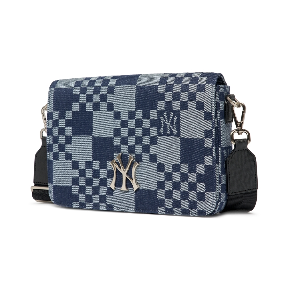 Túi MLB Checkerboard Jacquard Crossbody New York Yankees D.Navy