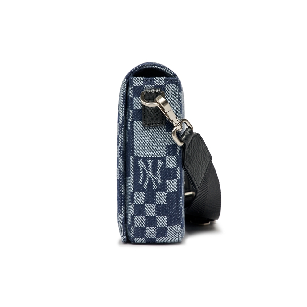 Túi MLB Checkerboard Jacquard Crossbody New York Yankees D.Navy