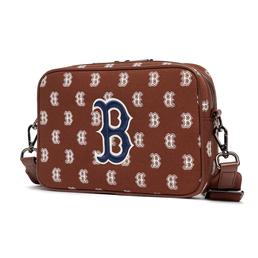 Túi MLB Classic Monogram Jacquard Crossbody Boston Red Sox D.Brown