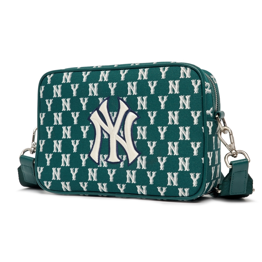 Túi MLB Classic Monogram Jacquard Crossbody New York Yankees D.Green