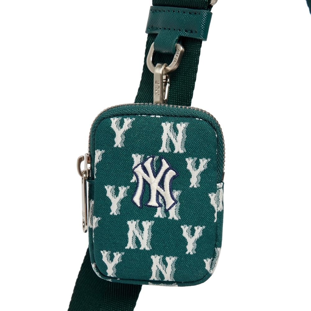 Túi MLB Classic Monogram Jacquard Crossbody New York Yankees D.Green
