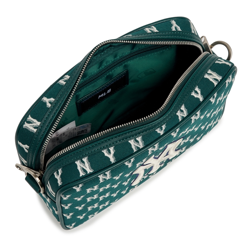 Túi MLB Classic Monogram Jacquard Crossbody New York Yankees D.Green