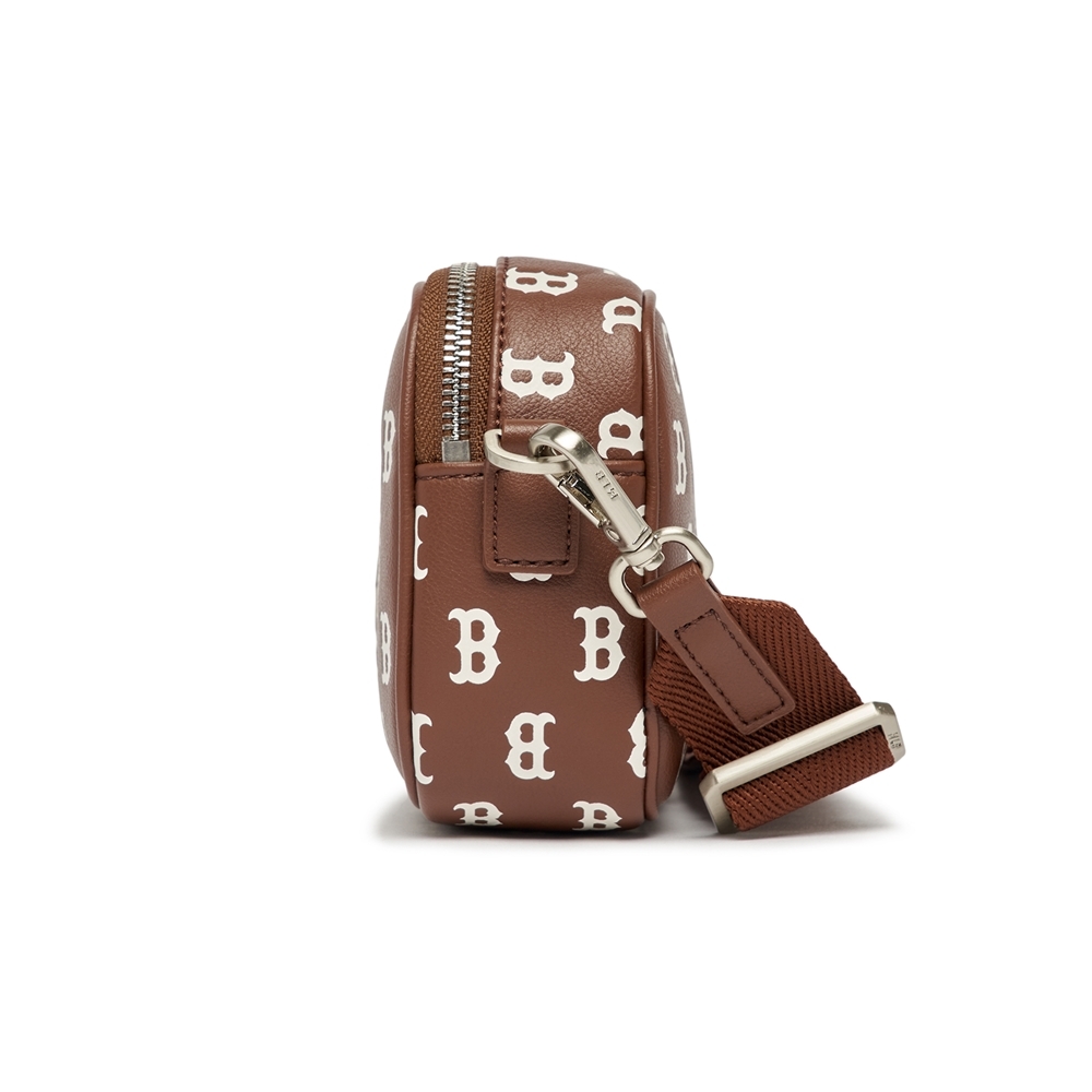 Túi MLB Classic Monogram PU Emboss Mini Crossbody Boston Red Sox D.Brown
