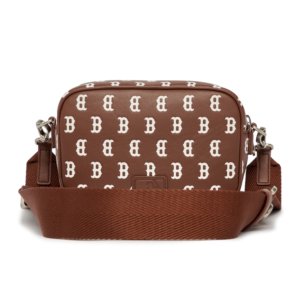 Túi MLB Classic Monogram PU Emboss Mini Crossbody Boston Red Sox D.Brown