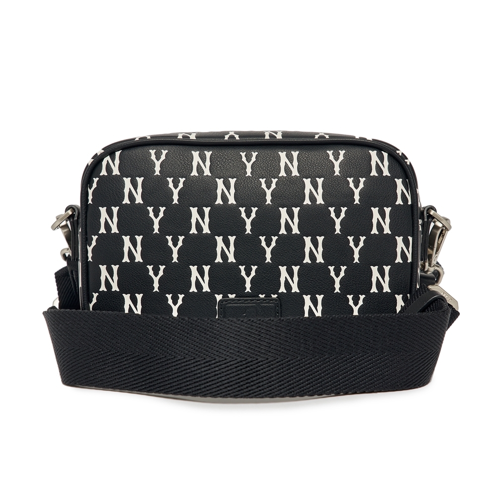 Túi MLB Classic Monogram PU Emboss Mini Crossbody New York Yankees Black