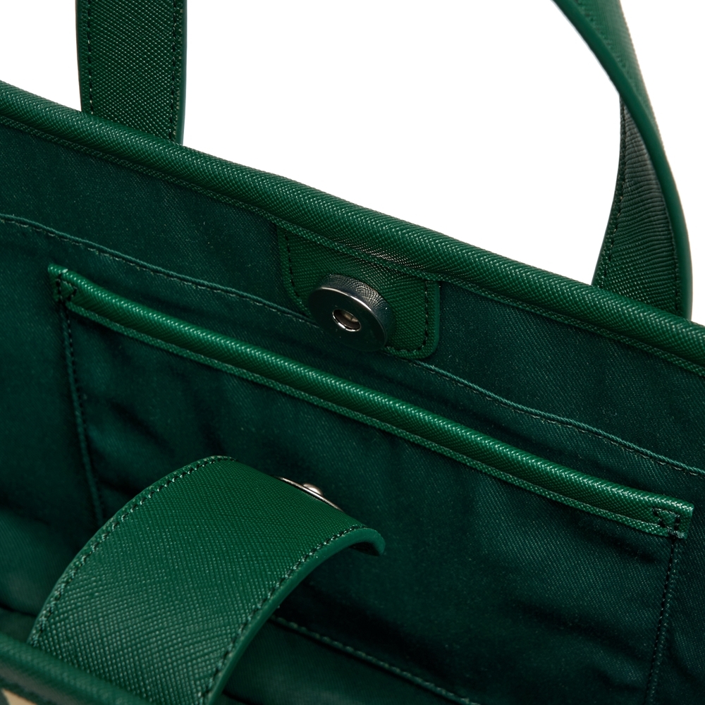 Túi MLB Cube Monogram Small Tote Bag New York Yankees D.Green