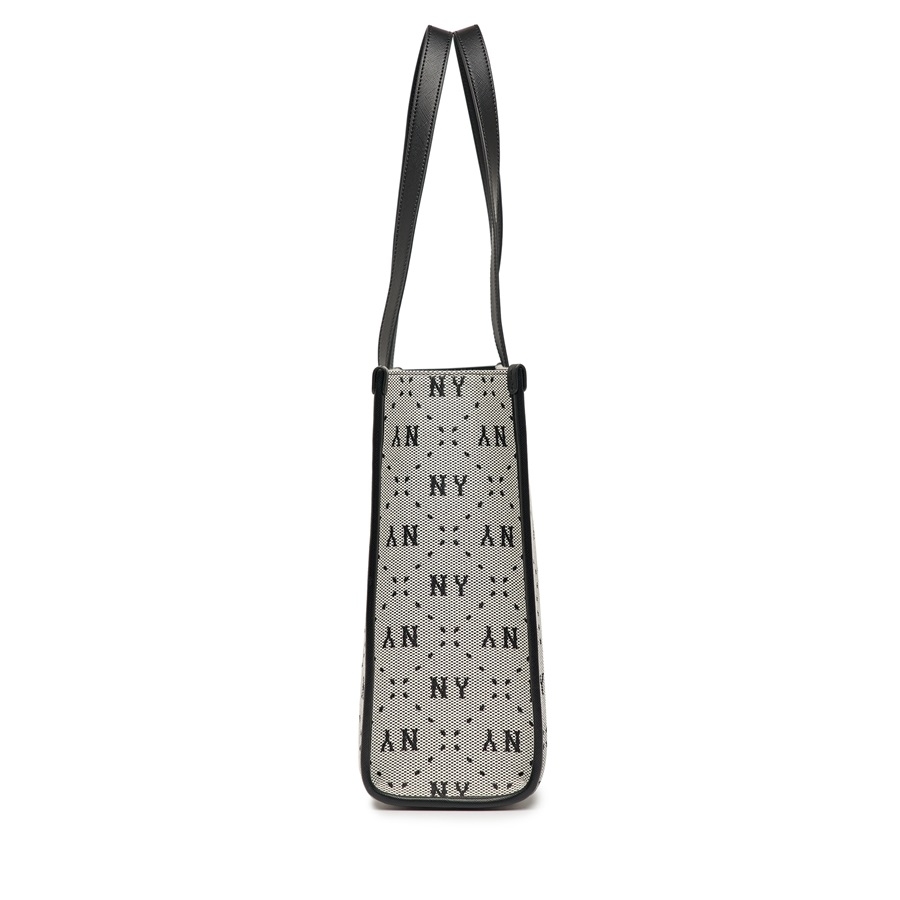 Túi MLB Diamond Monogram Jacquard Large Tote Bag New York Yankees Black