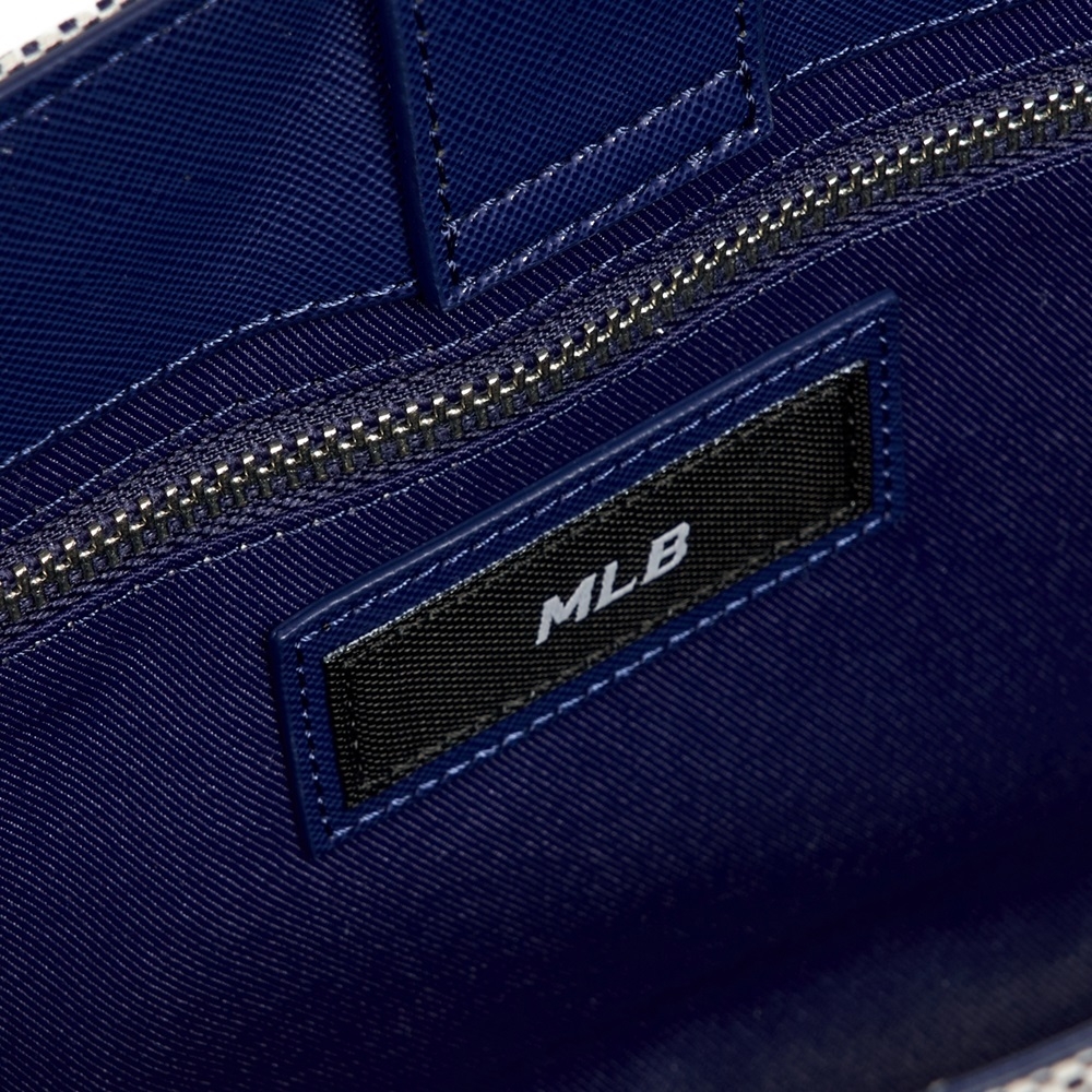 Túi MLB Diamond Monogram Jacquard Small Tote Bag LA Dodgers L.Navy