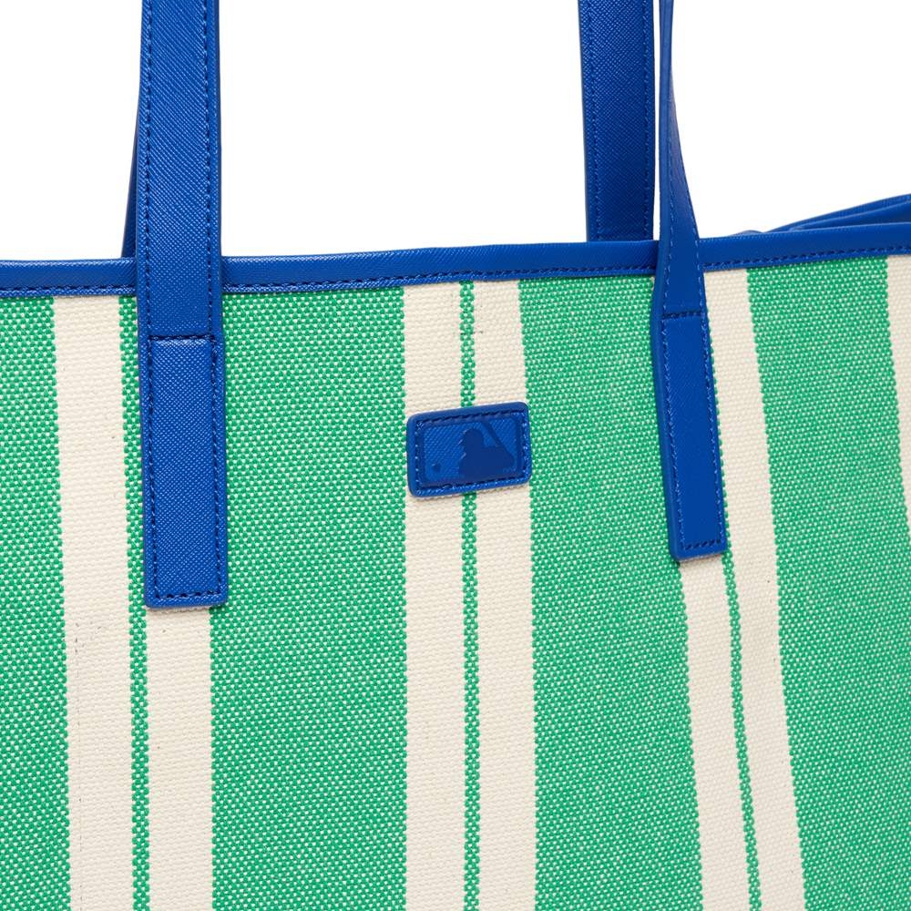 Túi MLB Ethnic Stripe Tote Bag LA Dodgers Mint