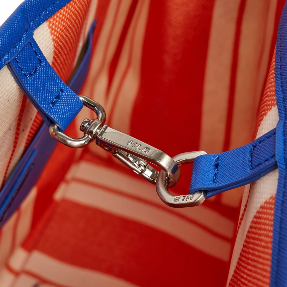 Túi MLB Ethnic Stripe Tote Bag New York Yankees L.Orange