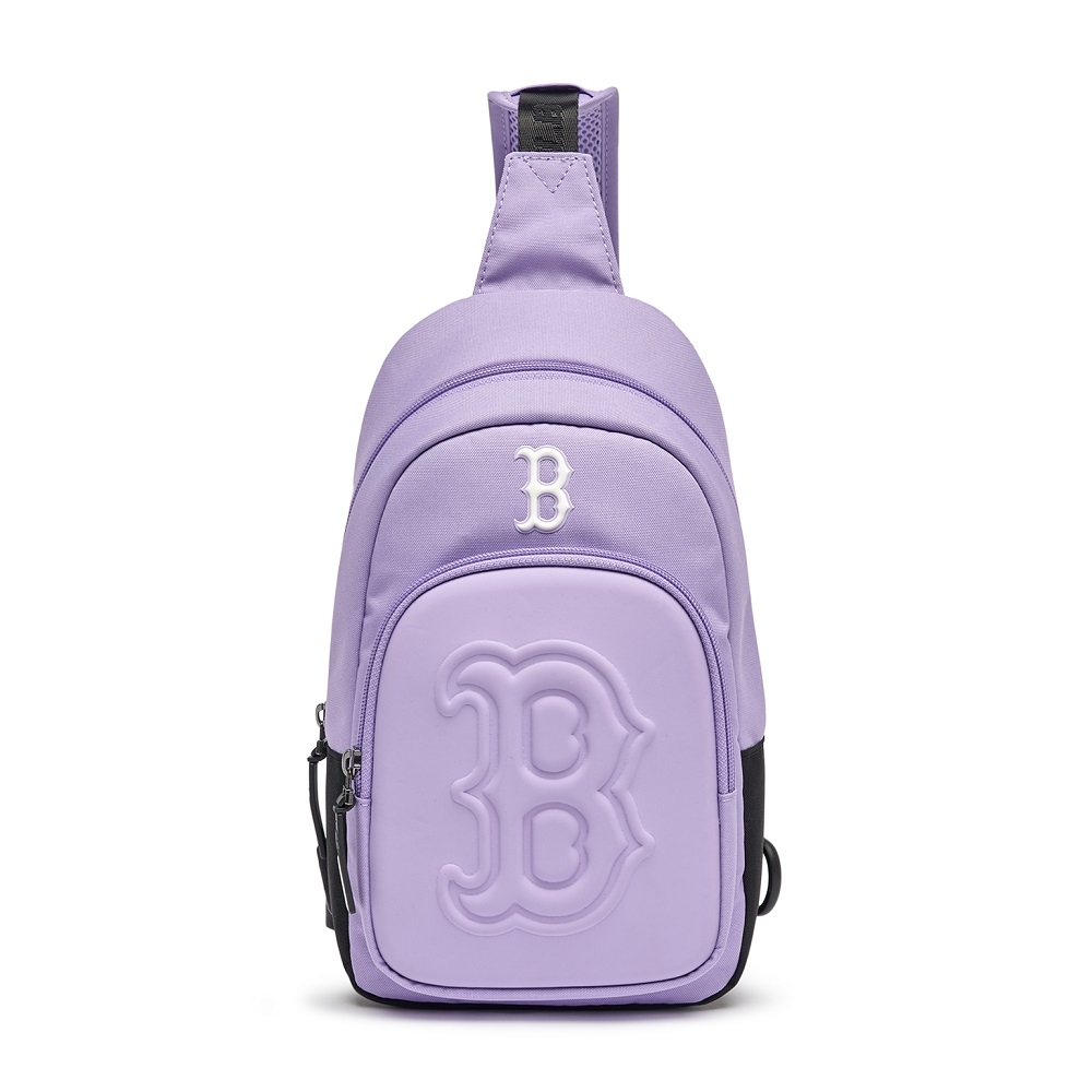Túi MLB [KIDS] Basic Stamp Sling Bag Boston Red Sox Lavender