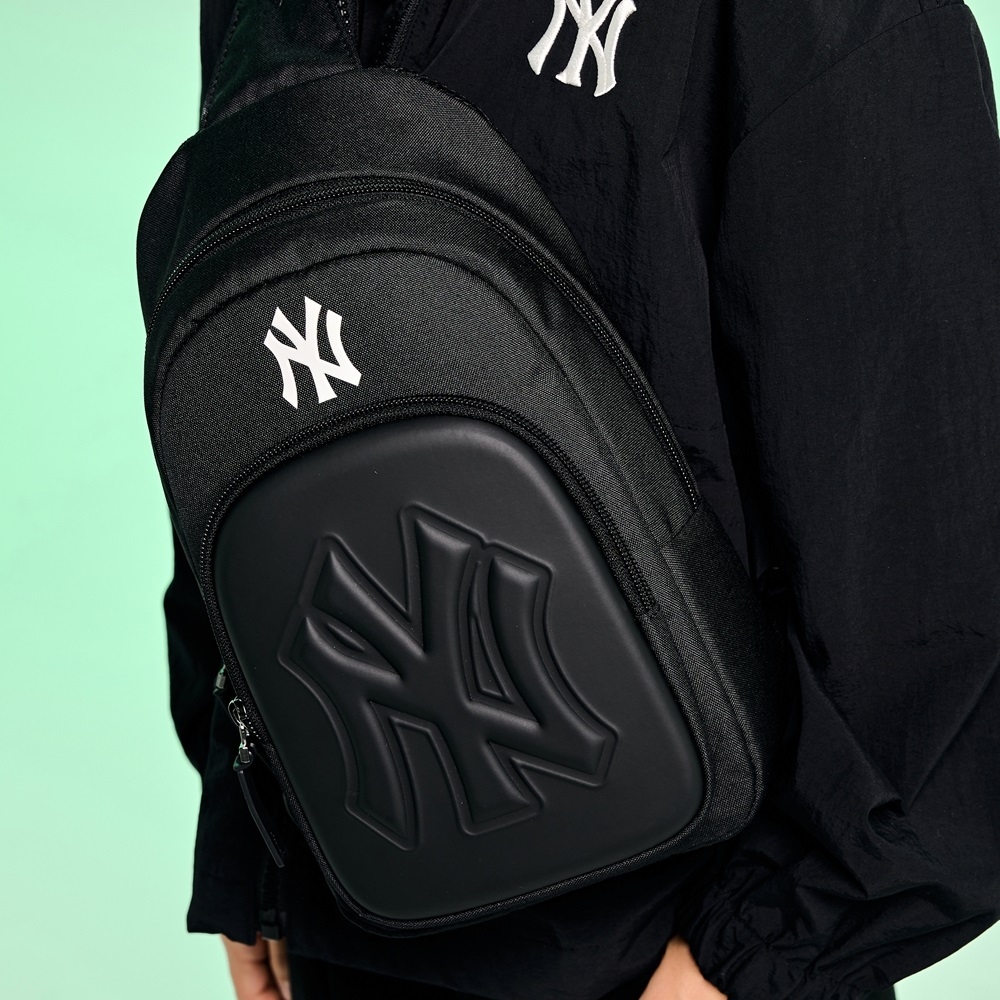 Túi MLB [KIDS] Basic Stamp Sling Bag New York Yankees Black