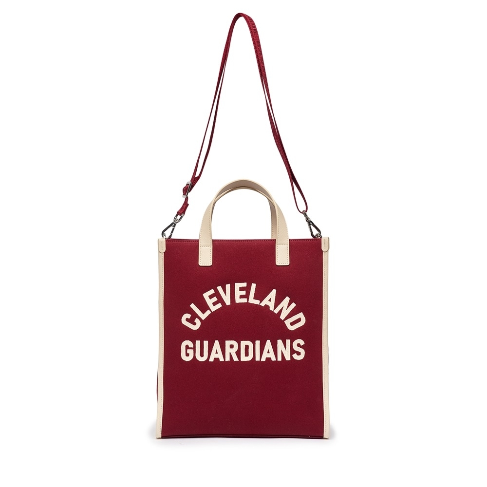 Túi MLB [KIDS] Basic Varsity Tote Bag Cleveland Guardians D.Wine