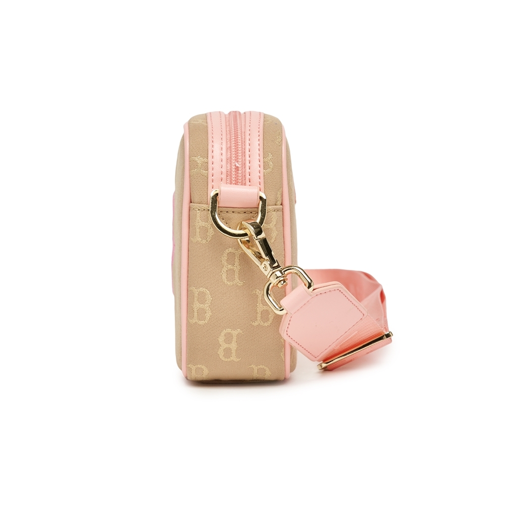 Túi MLB [KIDS] Classic Monogram Jacquard Camera Bag Boston Red Sox Gold