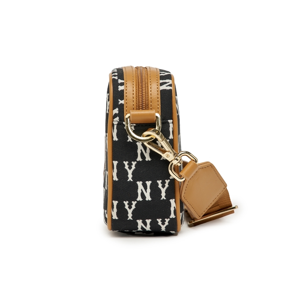 Túi MLB [KIDS] Classic Monogram Jacquard Camera Bag New York Yankees Black