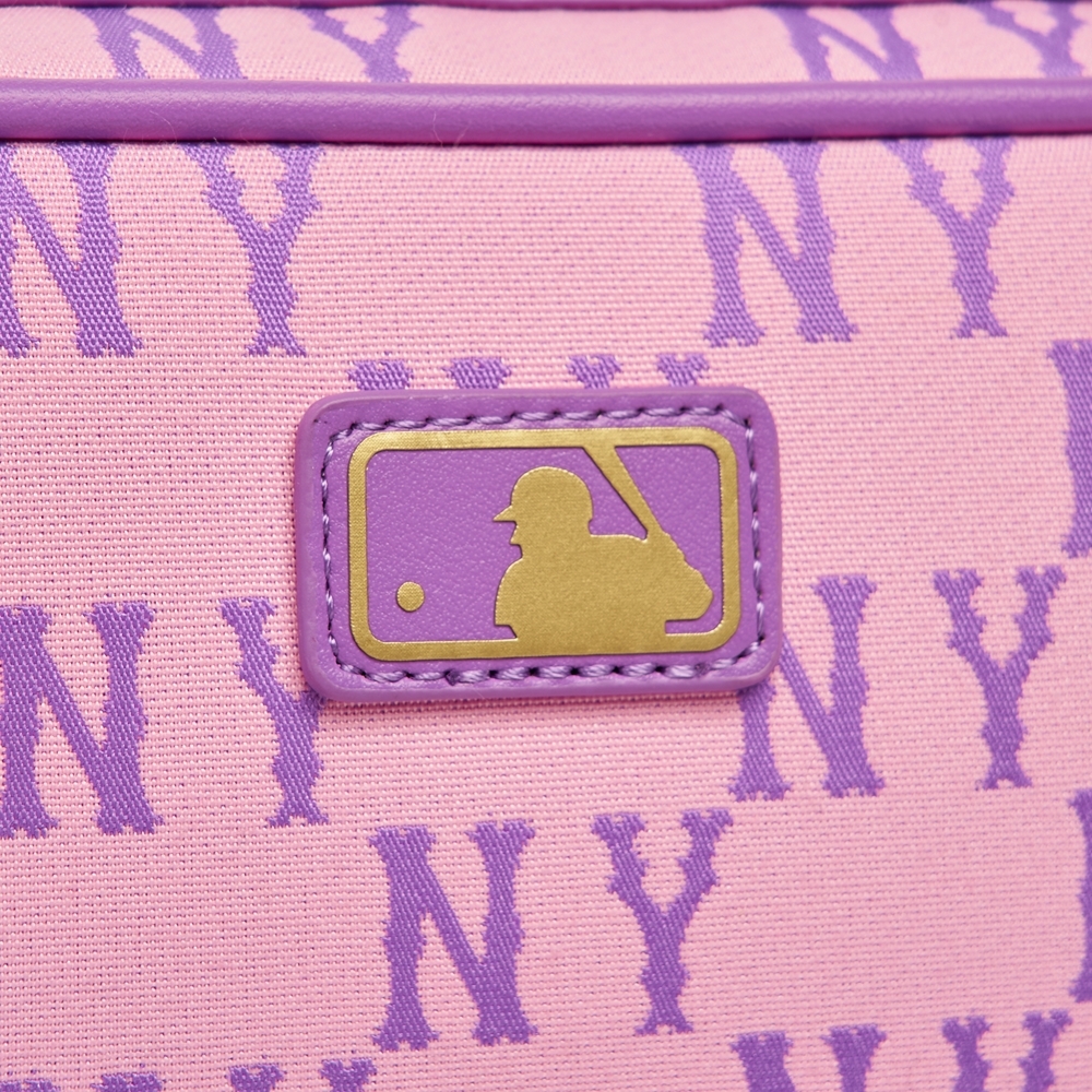 Túi MLB [KIDS] Classic Monogram Jacquard Camera Bag New York Yankees Pink