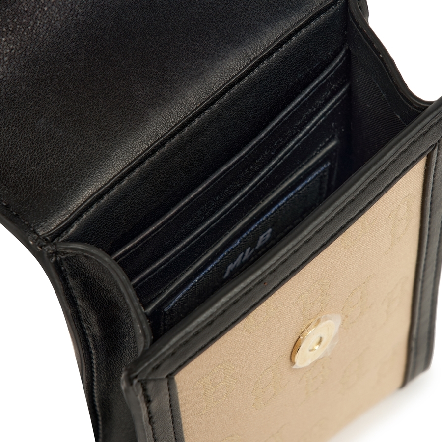 Túi MLB [KIDS] Classic Monogram Jacquard Cell Phone Bag Boston Red Sox Gold