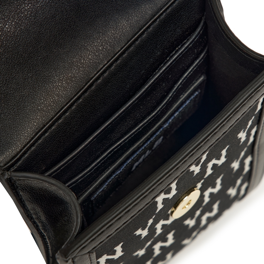 Túi MLB [KIDS] Classic Monogram Jacquard Cell Phone Bag New York Yankees Black