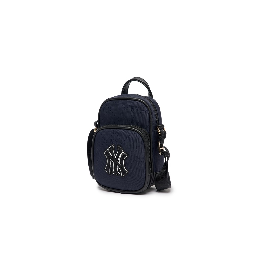 Túi MLB [KIDS] Diamond Monogram Ton Tone Phone Bag New York Yankees D.Navy
