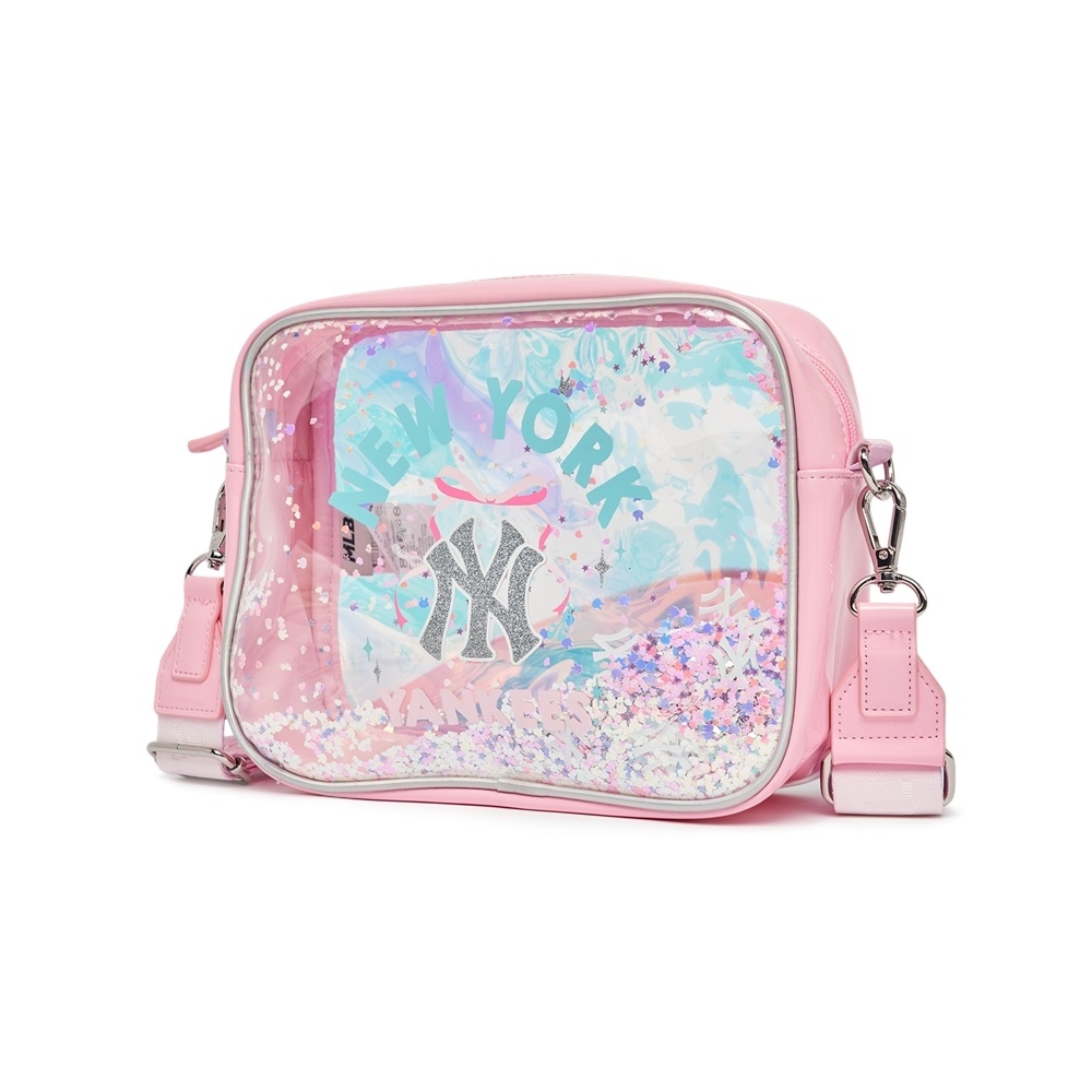 Túi MLB [KIDS] Like Aurora Sequin Ballet Crossbody New York Yankees Pink