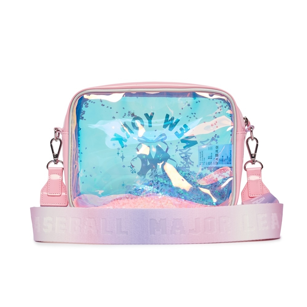Túi MLB [KIDS] Like Aurora Sequin Ballet Crossbody New York Yankees Pink