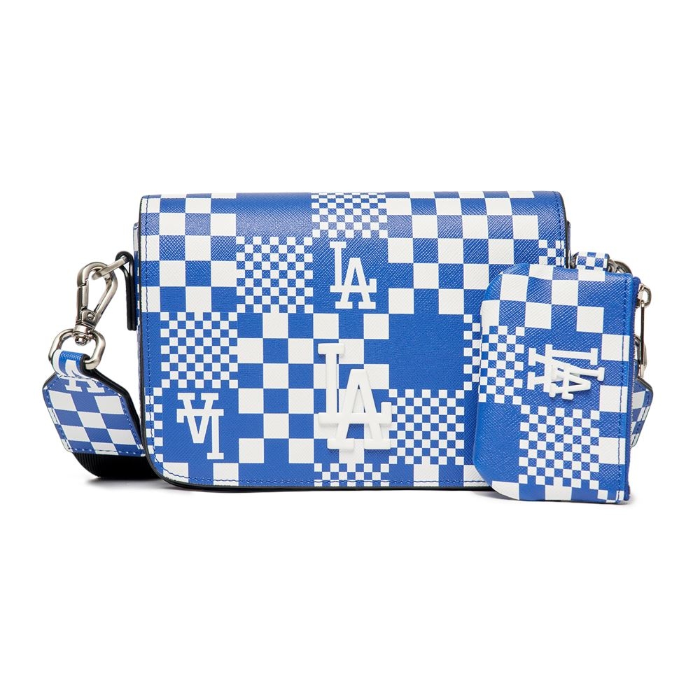 Túi MLB Mini Checkerboard Crossbody LA Dodgers D.Blue