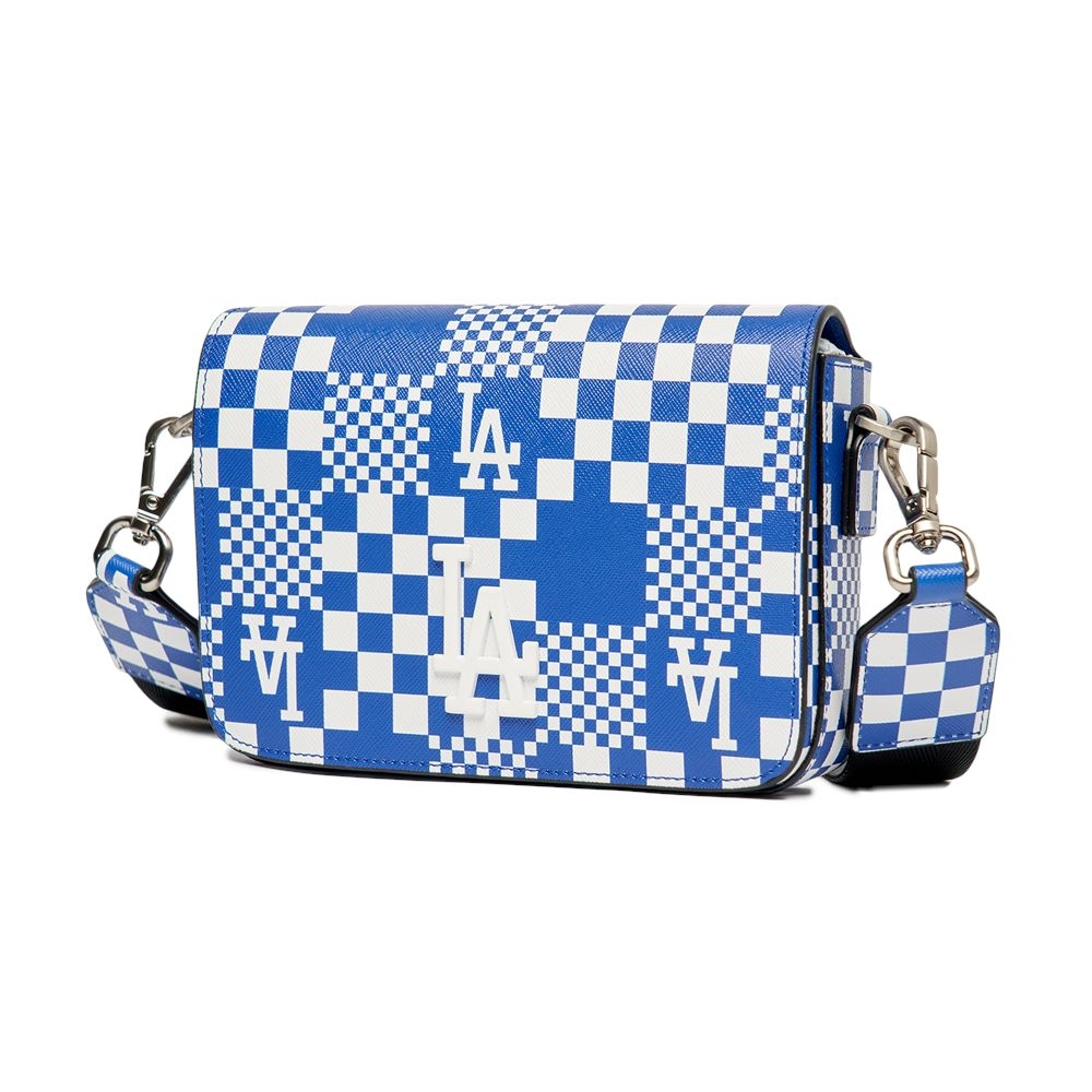 Túi MLB Mini Checkerboard Crossbody LA Dodgers D.Blue