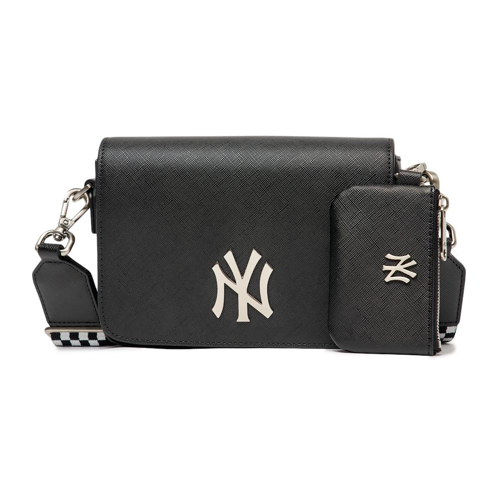 Túi MLB Mini Checkerboard Crossbody New York Yankees Black