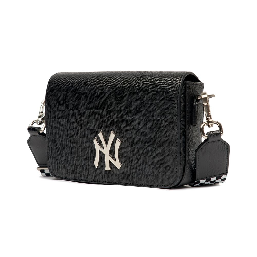 Túi MLB Mini Checkerboard Crossbody New York Yankees Black