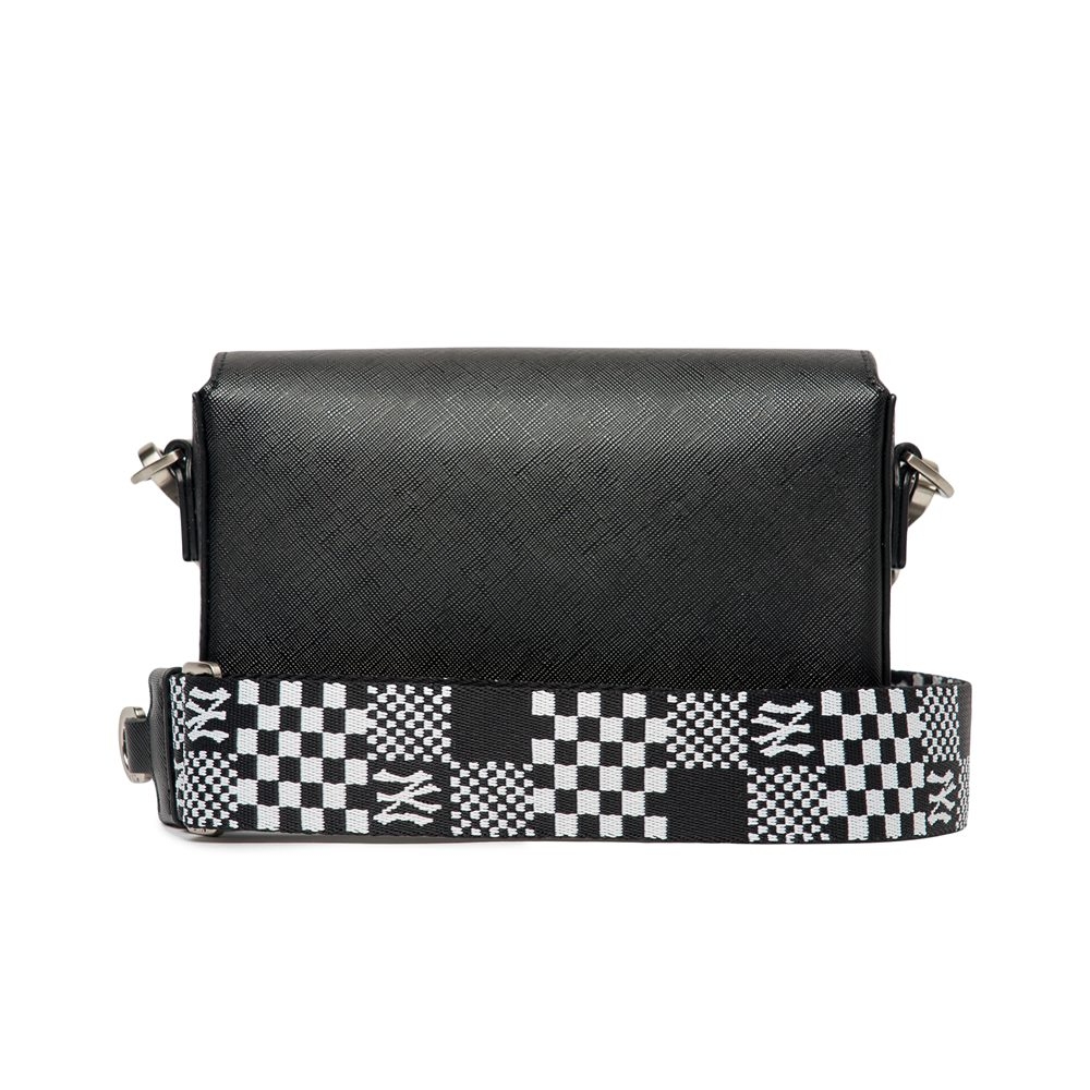 Túi MLB Mini Checkerboard Crossbody New York Yankees Black