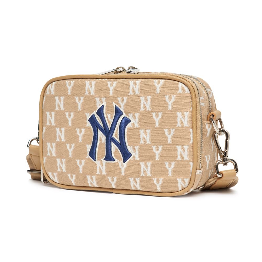Túi MLB Mini Monogram Crossbody New York Yankees D.Beige
