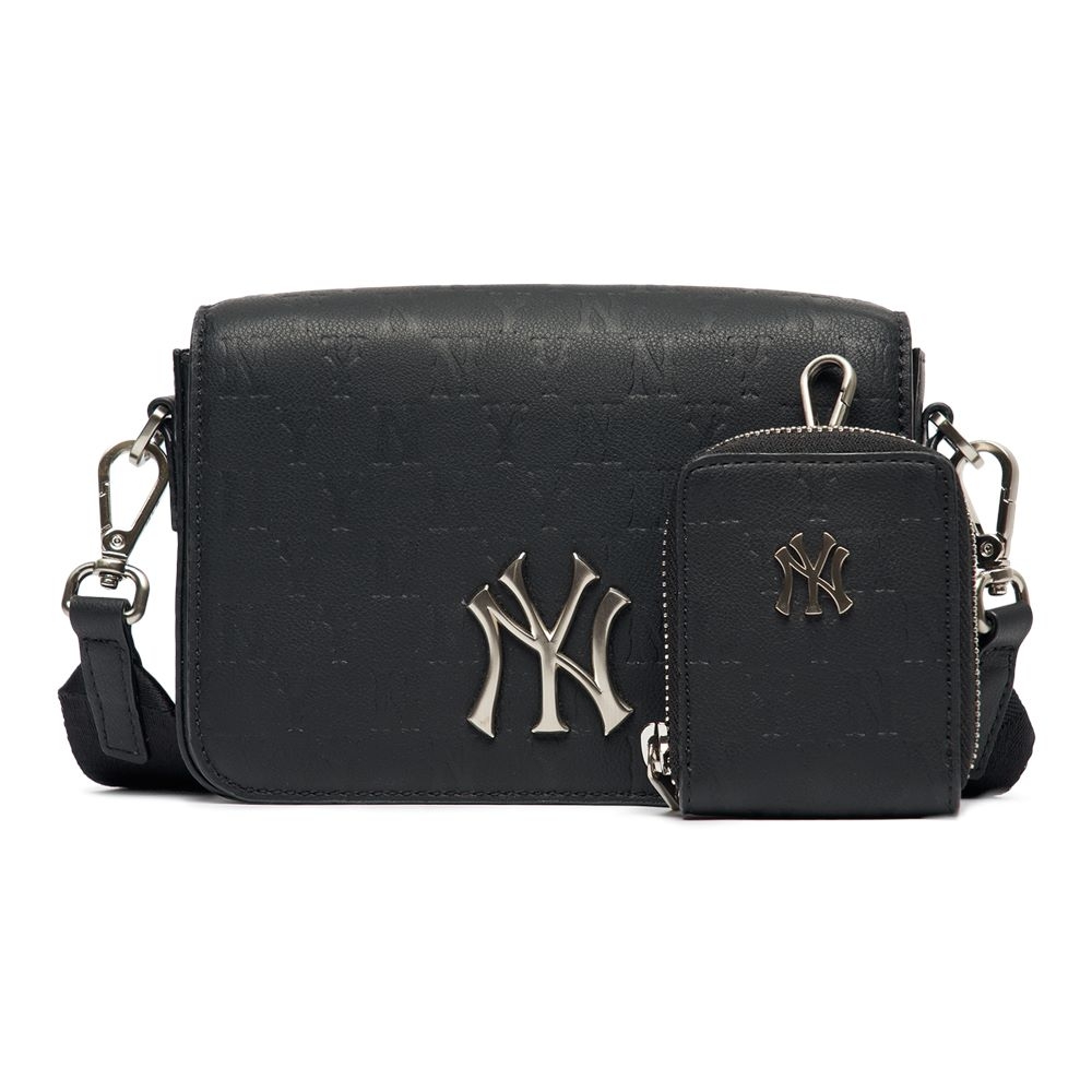 Túi MLB Mini Monogram Embo Crossbody New York Yankees Black