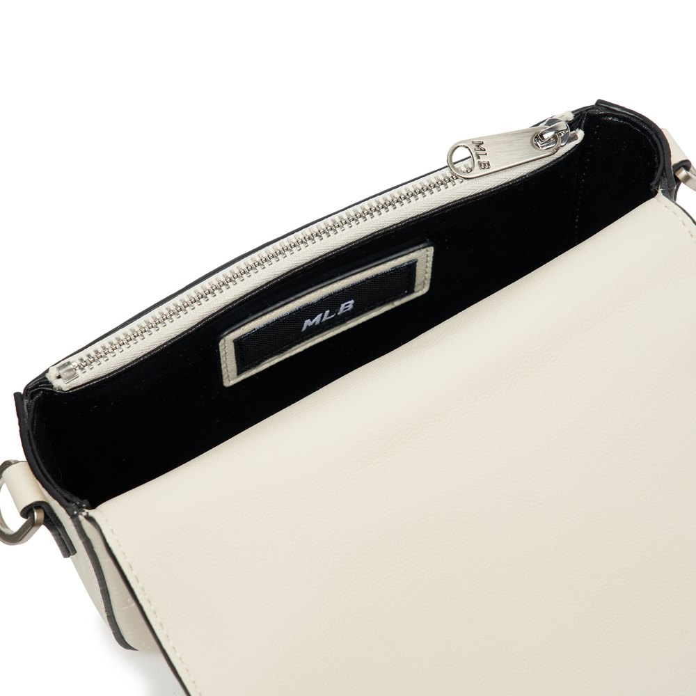 Túi MLB Mini Monogram Embo Crossbody New York Yankees Cream