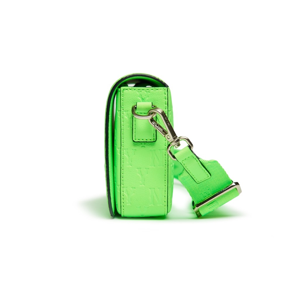 Túi MLB Mini Monogram Embo Crossbody New York Yankees N.Green