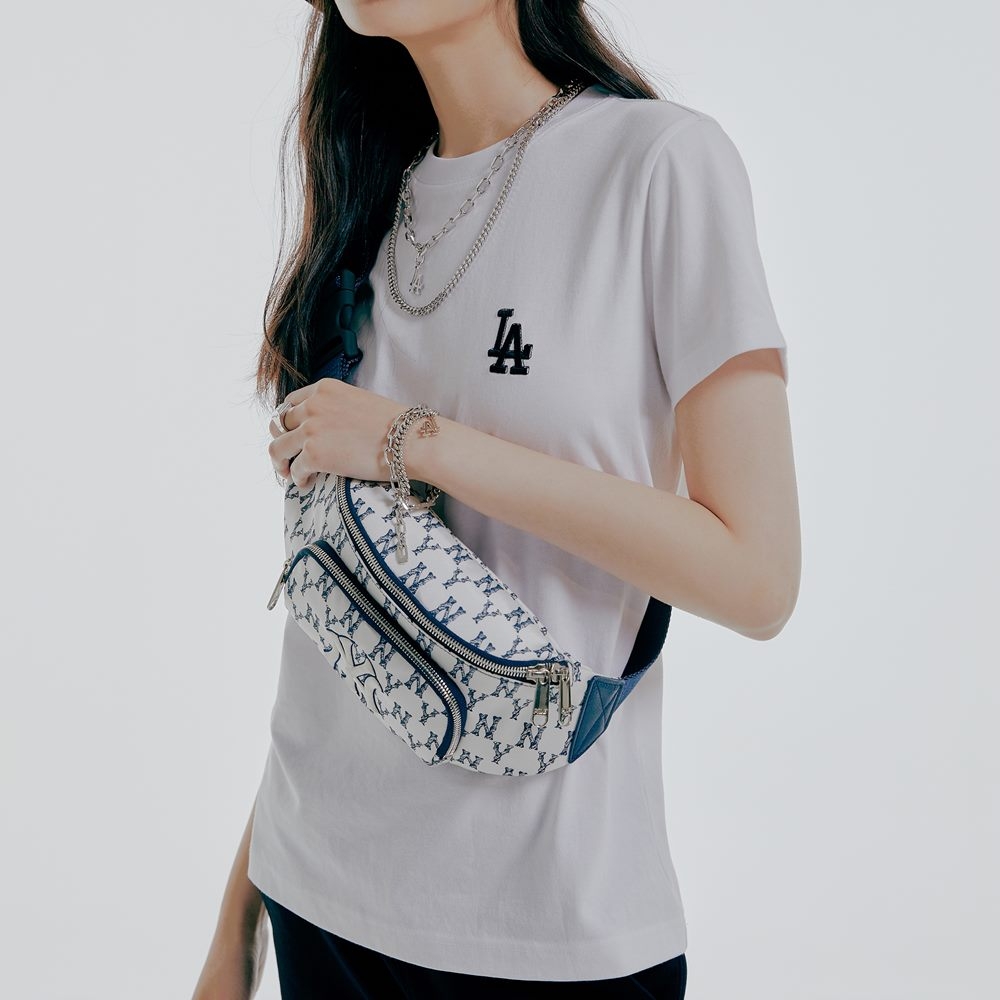 Túi MLB Monogram Crayon Hip Sack New York Yankees Navy