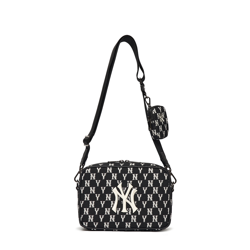 Túi MLB Monogram Crossbody New York Yankees Black