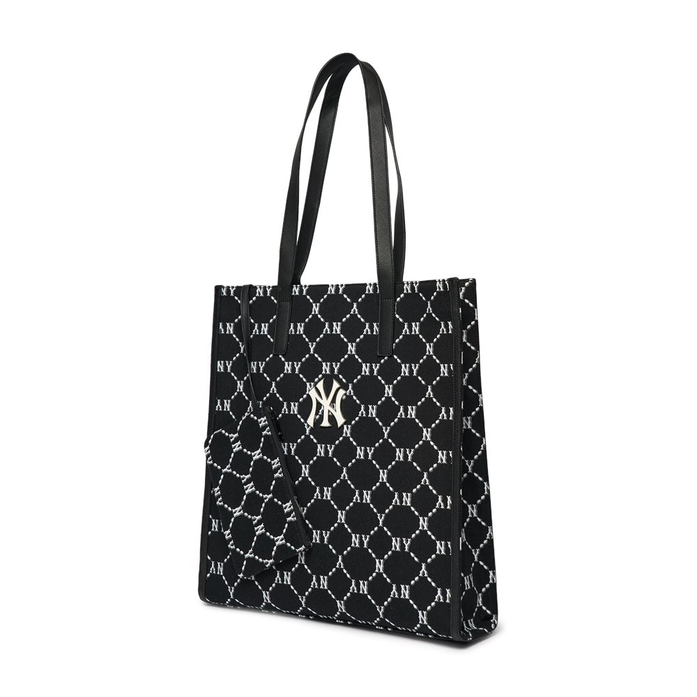 Túi MLB Mono Diamond Jackquard Tote Bag New York Yankees Black