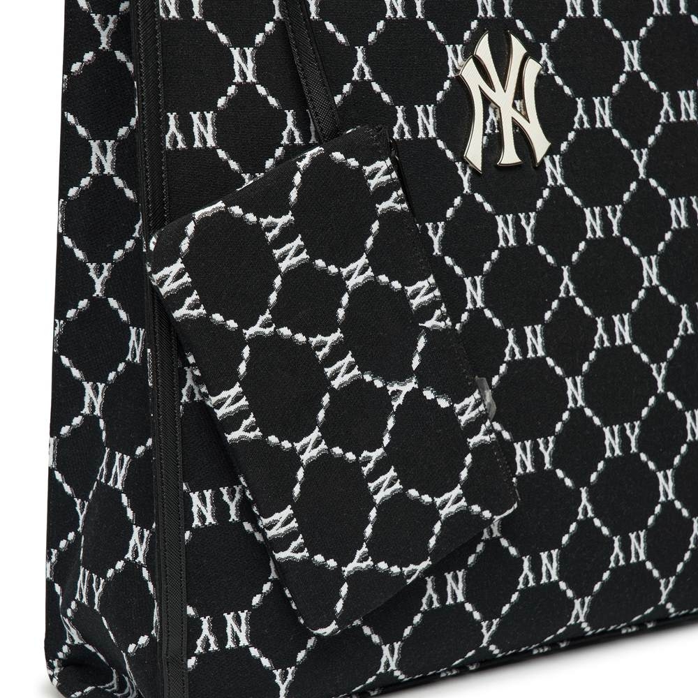 Túi MLB Mono Diamond Jackquard Tote Bag New York Yankees Black