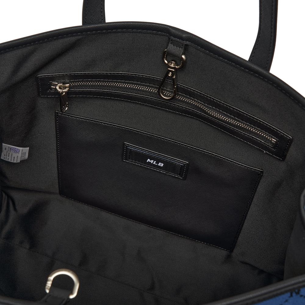 Túi MLB Mono Diamond Jacquard Tote Bag New York Yankees D.Blue