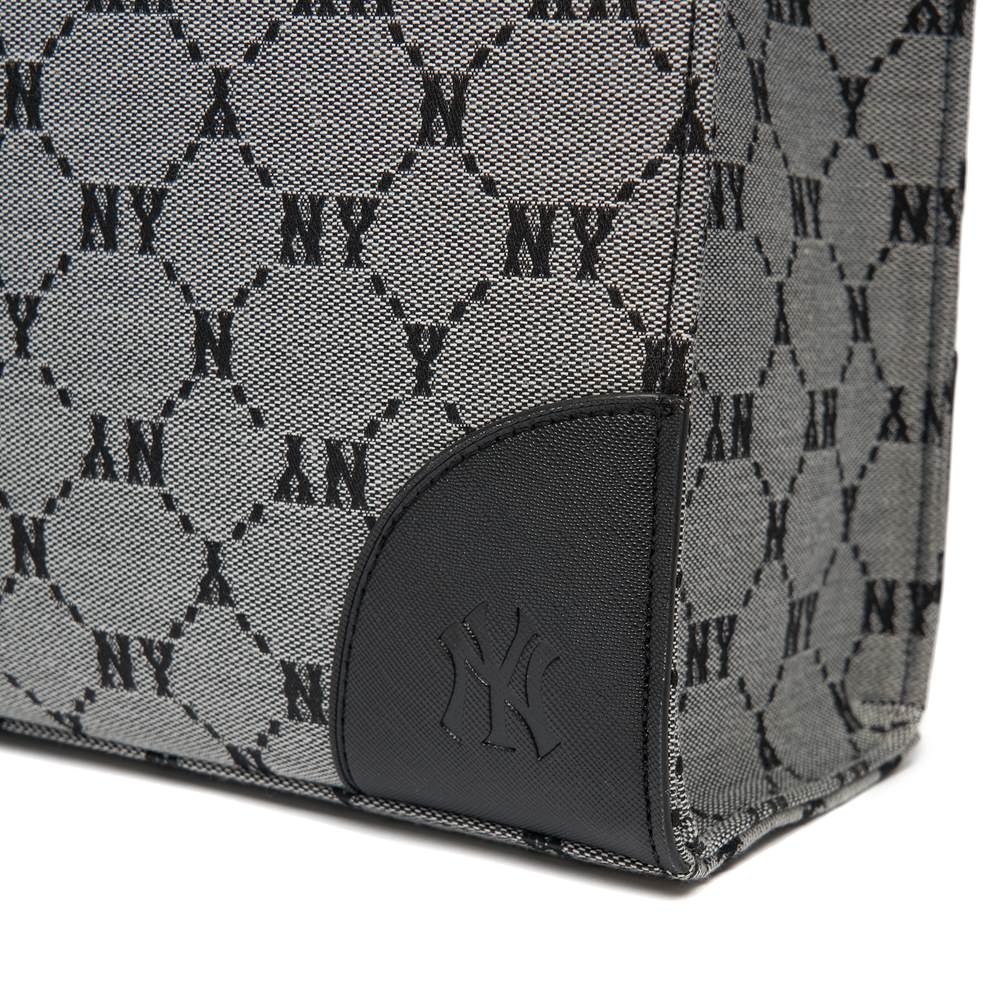 Túi MLB Mono Diamond Jacquard Tote Bag New York Yankees Grey
