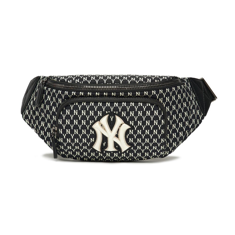 Túi MLB Monogram Hip-Sack New York Yankees Black