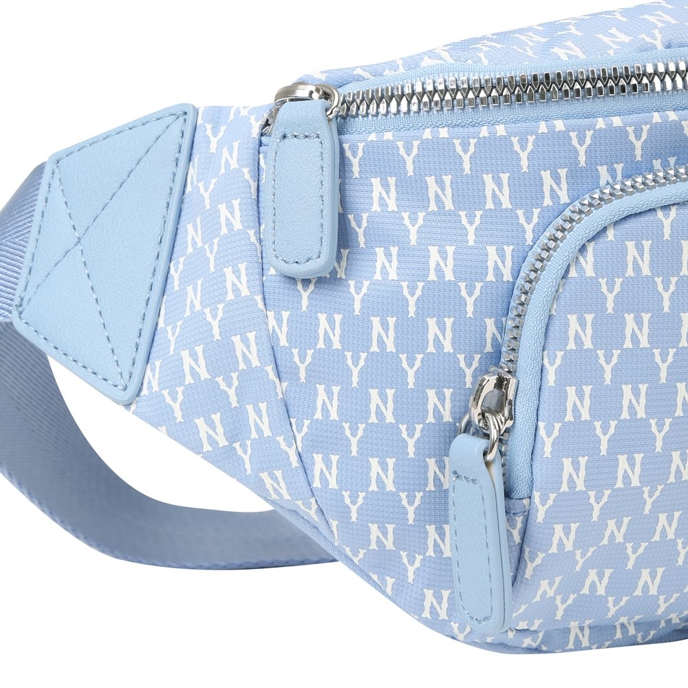 Túi MLB Monogram Hip Sack New York Yankees Blue 2021