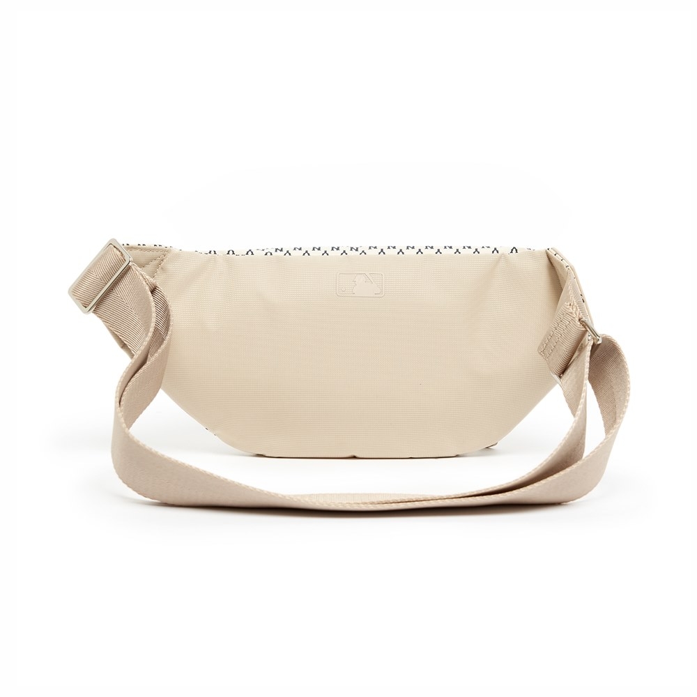 Túi MLB Monogram Hip-Sack New York Yankees Ivory