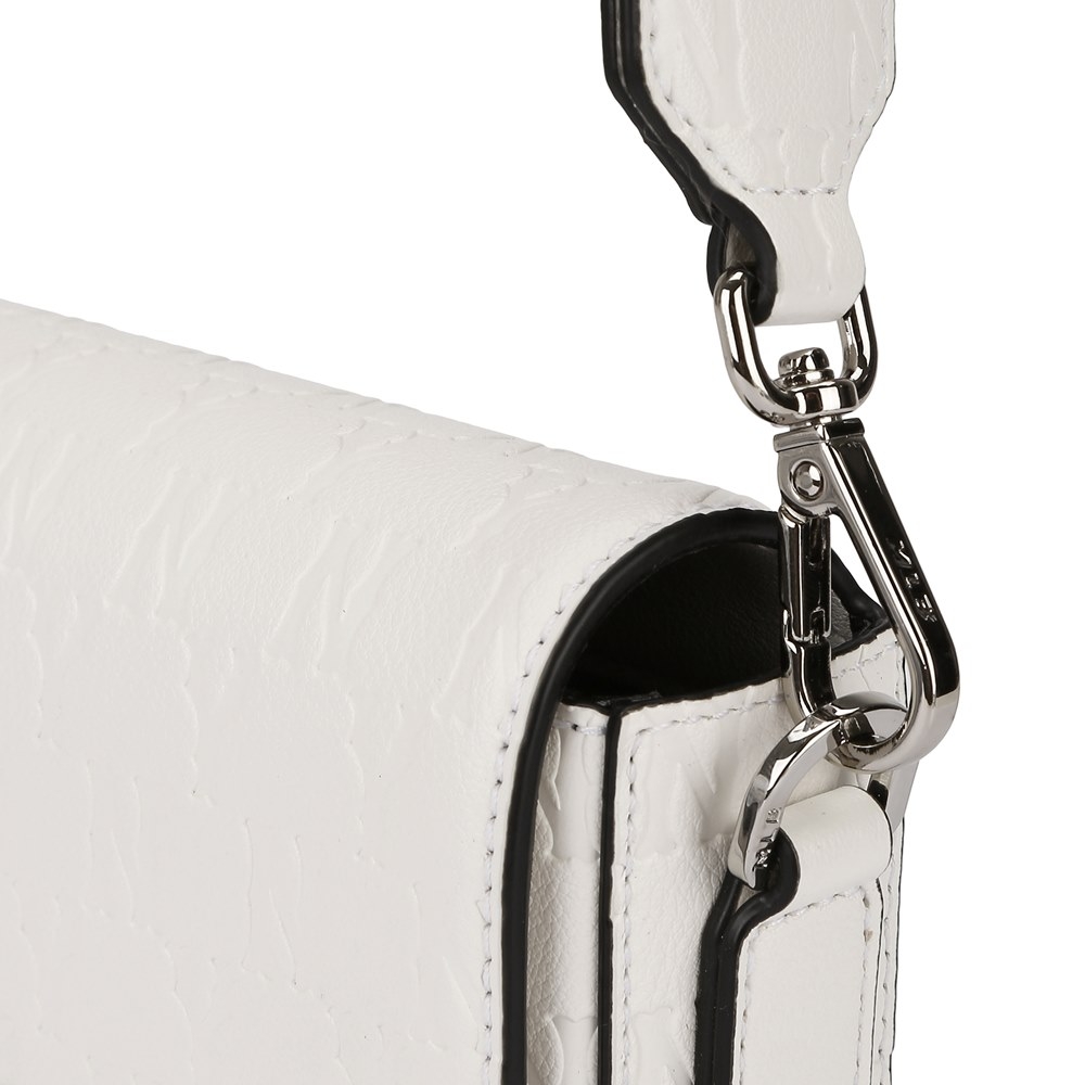 Túi MLB Monogram Hoody Bag New York Yankees Ivory