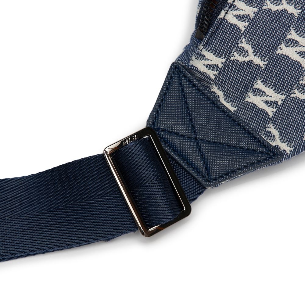 Túi MLB Monogram Jacquard Hip Sack New York Yankees Navy