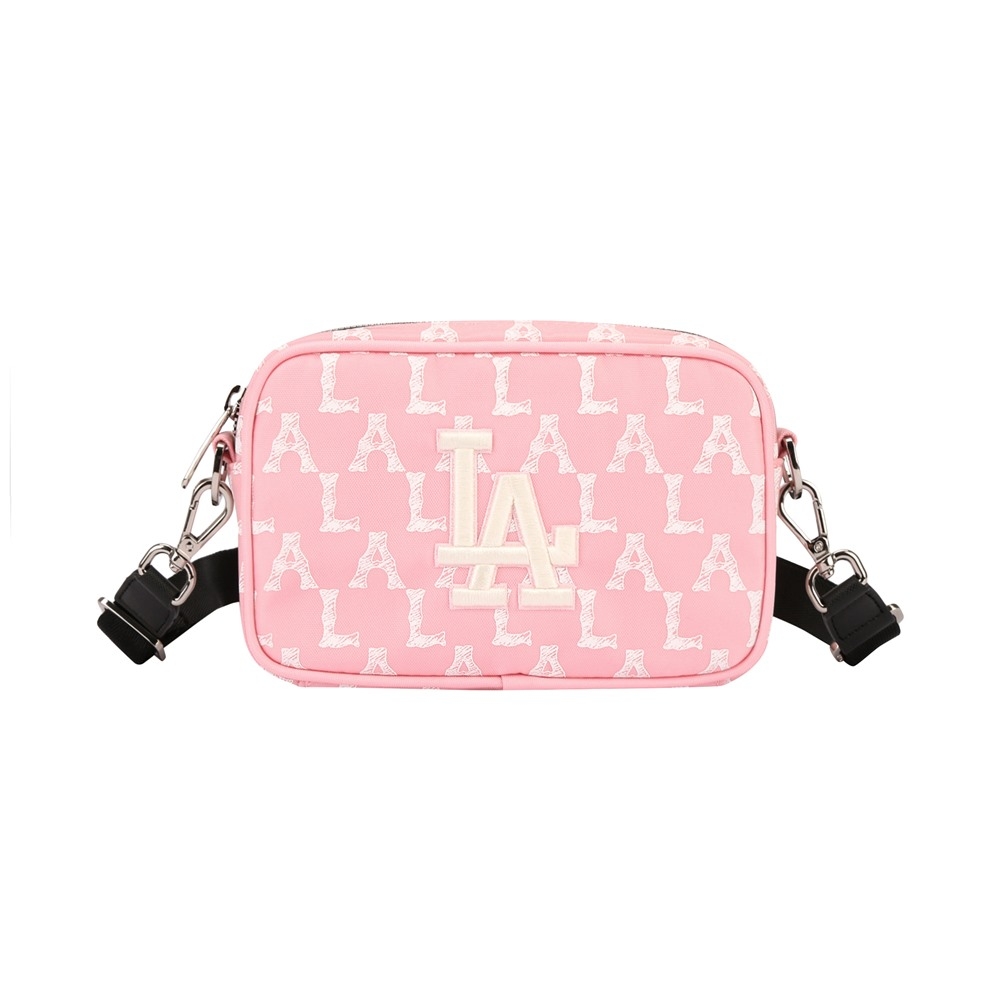 Túi MLB Monogram Mini Crossbody New York Yankees Pink