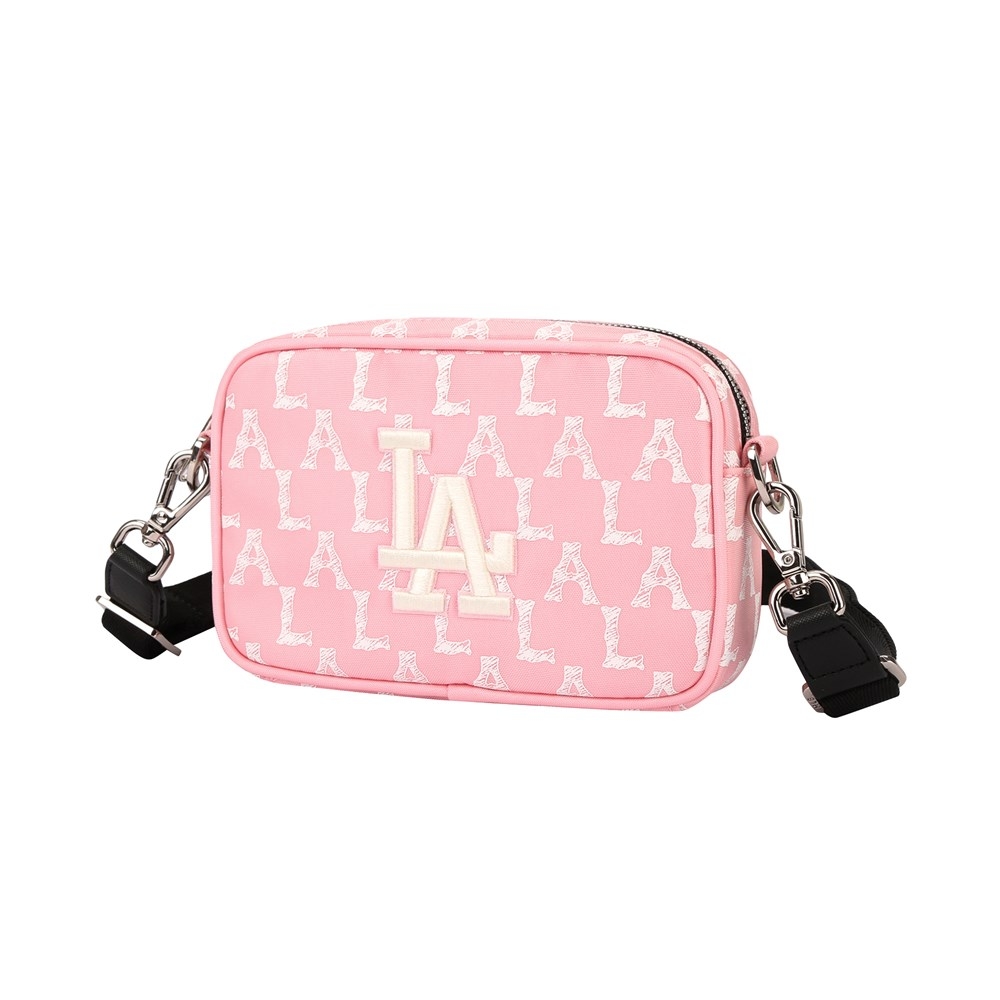Túi MLB Monogram Mini Crossbody New York Yankees Pink